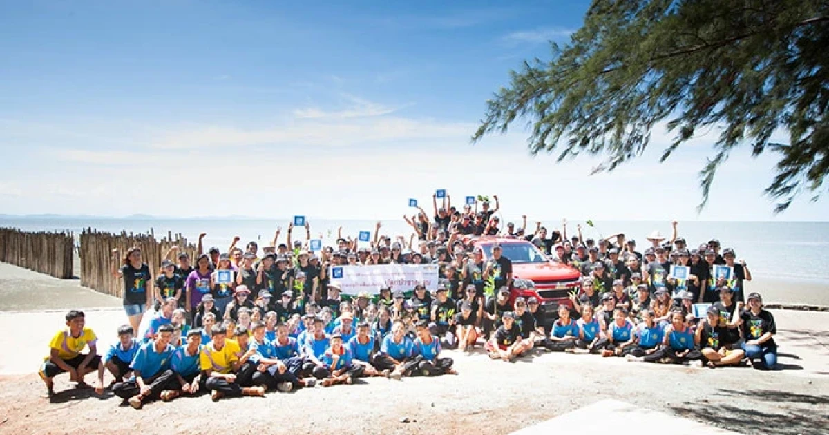 จีเอ็ม ประเทศไทย จัดกิจกรรมปลูกป่าชายเลน ฟื้นฟูสิ่งแวดล้อม