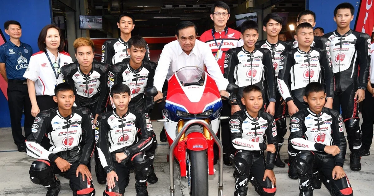 A.P.Honda เปิดพิทต้อนรับ นายกรัฐมนตรีเยี่ยมชมการเตรียมความพร้อมก่อนไทยเป็นเจ้าภาพจัด MotoGP