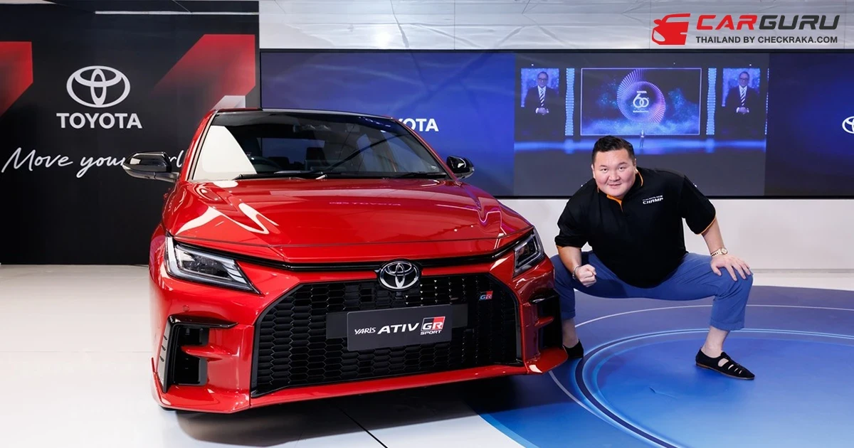 โตโยต้า มอเตอร์ ประเทศไทย จำกัด ให้การต้อนรับ Hakuho Sho ตำนานแห่งนักซูโม่ในโอกาสมาเยือน Toyota Alive