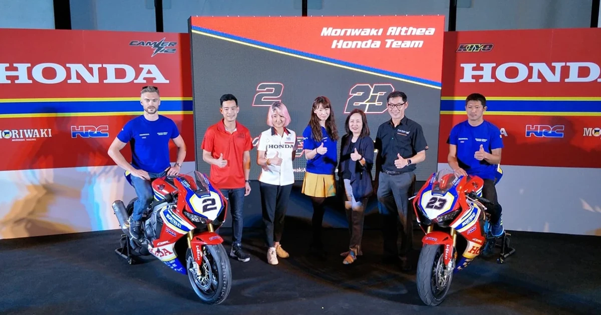 เอ.พี.ฮอนด้า จัดมีตแอนด์กรี๊ด คาเมียร์-คิโยนาริ ทีมโมริวากิ อัลเทีย ฮอนด้า