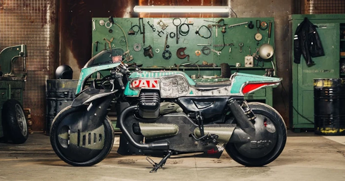 Lord of the Bikes: Vertigo คัสตอมไบค์ แรงบันดาลใจจากการ์ตูนญี่ปุ่นโดย Vibrazioni Art Design