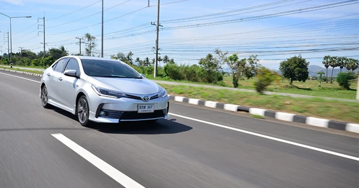 New Toyota Corolla Altis หน้าสวย ช่วงล่างเฟิร์ม ปลอดภัยมากขึ้น