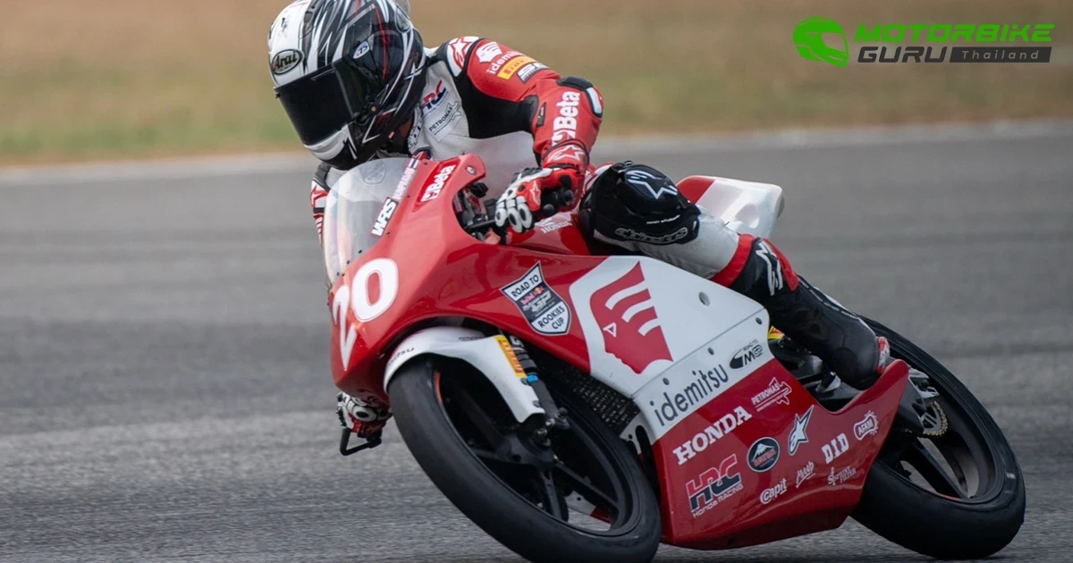 อุ้ม-นพรุธพงษ์ ดาวรุ่งจาก Honda Race To The Dream กระหึ่มโฮมเรซ! ผงาดโพเดียมดาวรุ่งชิงแชมป์เอเชีย