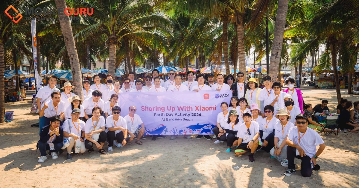 เสียวหมี่จับมือ PADI ยกทีมเสียวหมี่แฟนร่วมรักษาสิ่งแวดล้อมทางทะเลทำความสะอาดหาดบางแสน