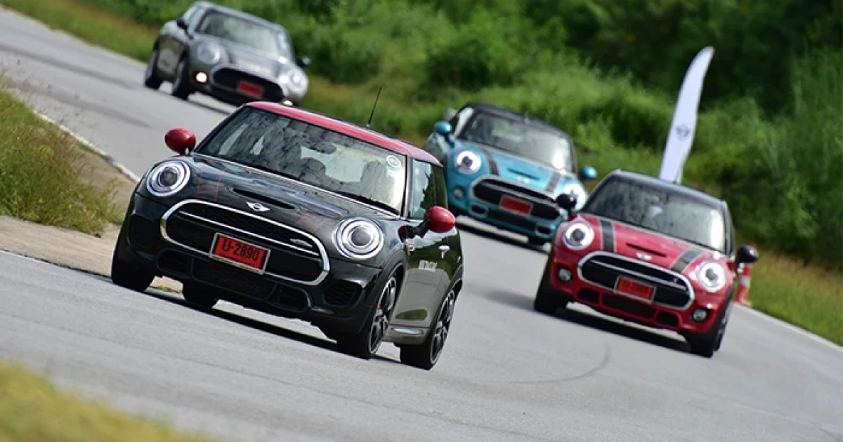 MINI Track Day กองทัพรถหรูลงแทร็ค ระเบิดความมัน สัมผัส go kart feeling!