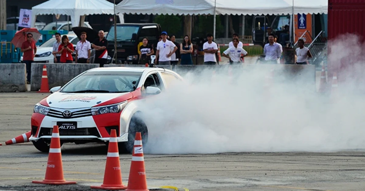New Corolla Altis World Pro Challenge ดริฟท์ลั่นสนั่นเมืองในมอเตอร์โชว์ 2016