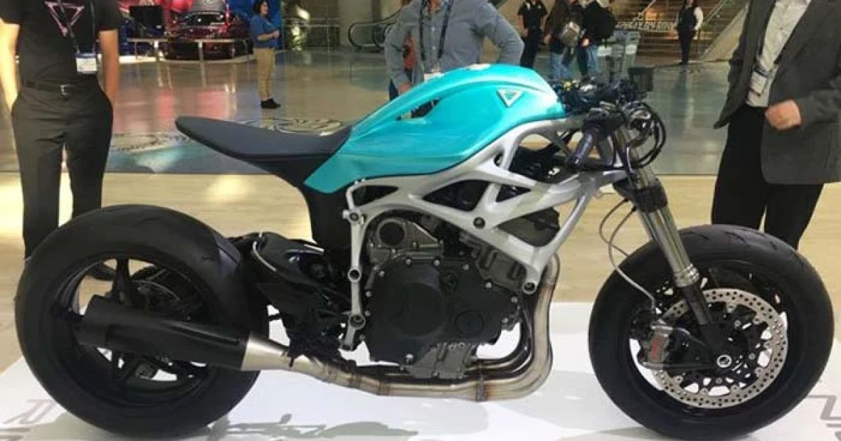 Dagger คอนเซปต์ไบค์จากเครื่องพิมพ์ 3 มิติ และใช้เครื่อง H2 จาก Kawasaki