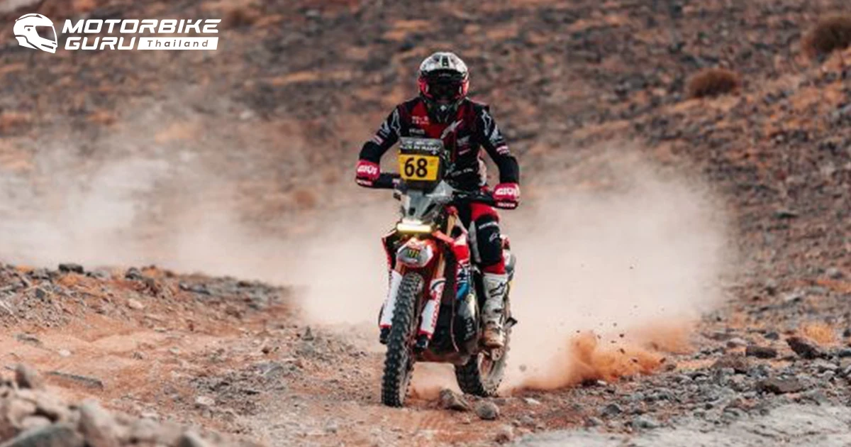 โทชา ชาเรน่า พา Honda ฝ่าอุปสรรคสุดโหด คว้าแชมป์ 2025 World Rally Raid Championship สนามที่ 5 โมร็อกโก