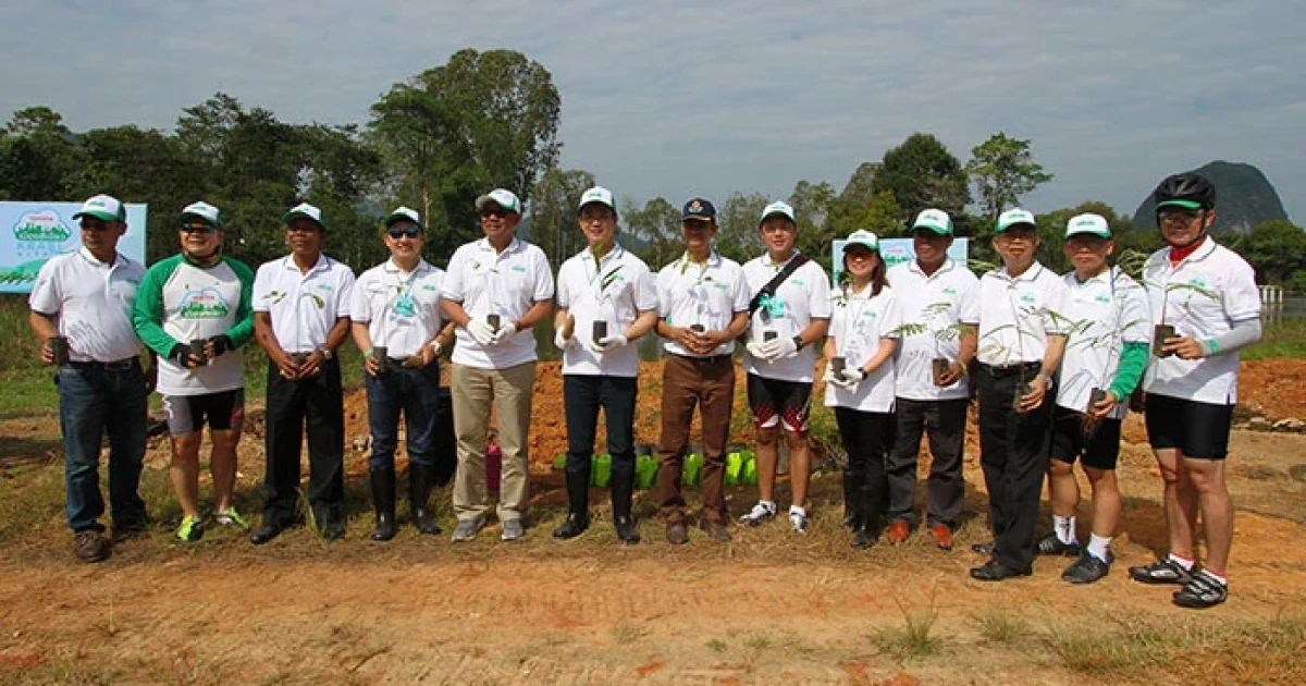โตโยต้าเมืองสีเขียวที่จังหวัดกระบี่ มุ่งสร้างประสบการณ์ด้านสิ่งแวดล้อม สู่สังคมคาร์บอนต่ำ