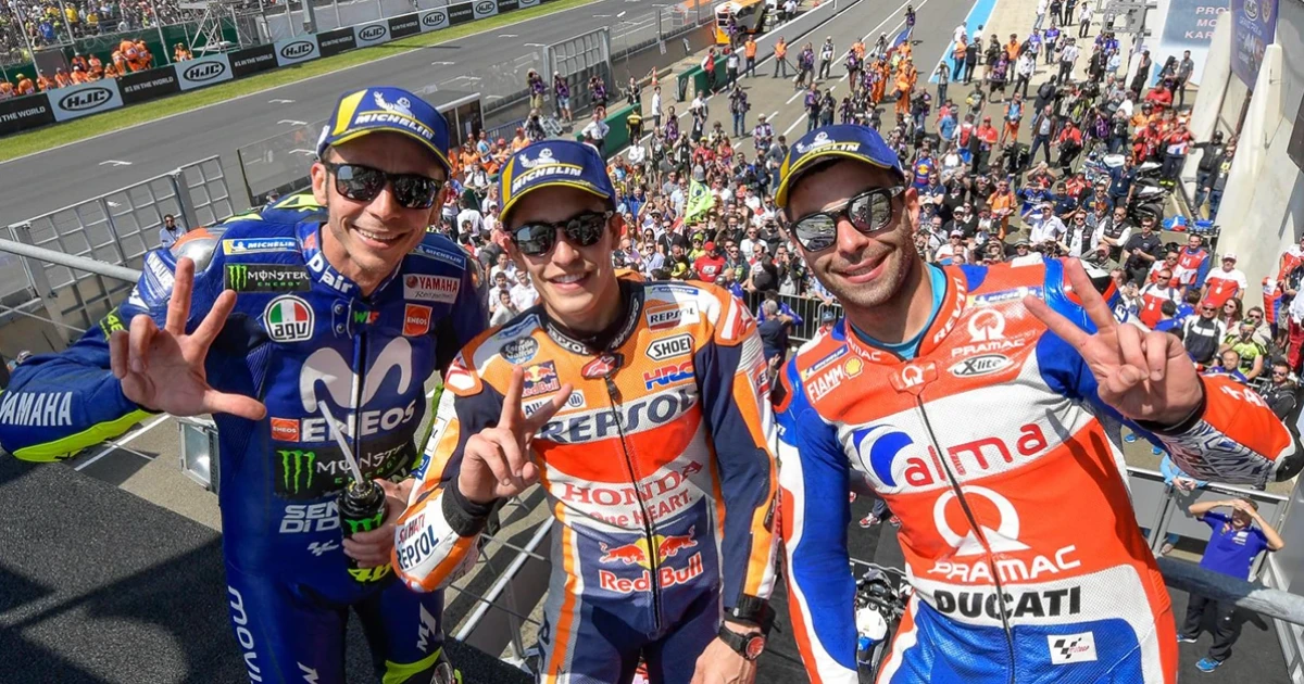 MotoGP 2018 สนาม 5 ใครว่า The Doctor ไม่ไหวแล้ว เลยขอโชว์ขึ้นโพเดี้ยมที่ Le Mans