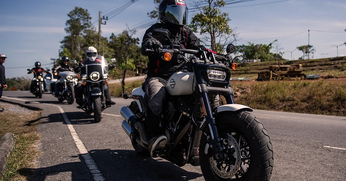 ฮาร์ลีย์-เดวิดสัน ชวนสื่อมวลชนขี่มอเตอร์ไซด์โต้ล้มหนาวสไตล์ 'Freedom Ride'