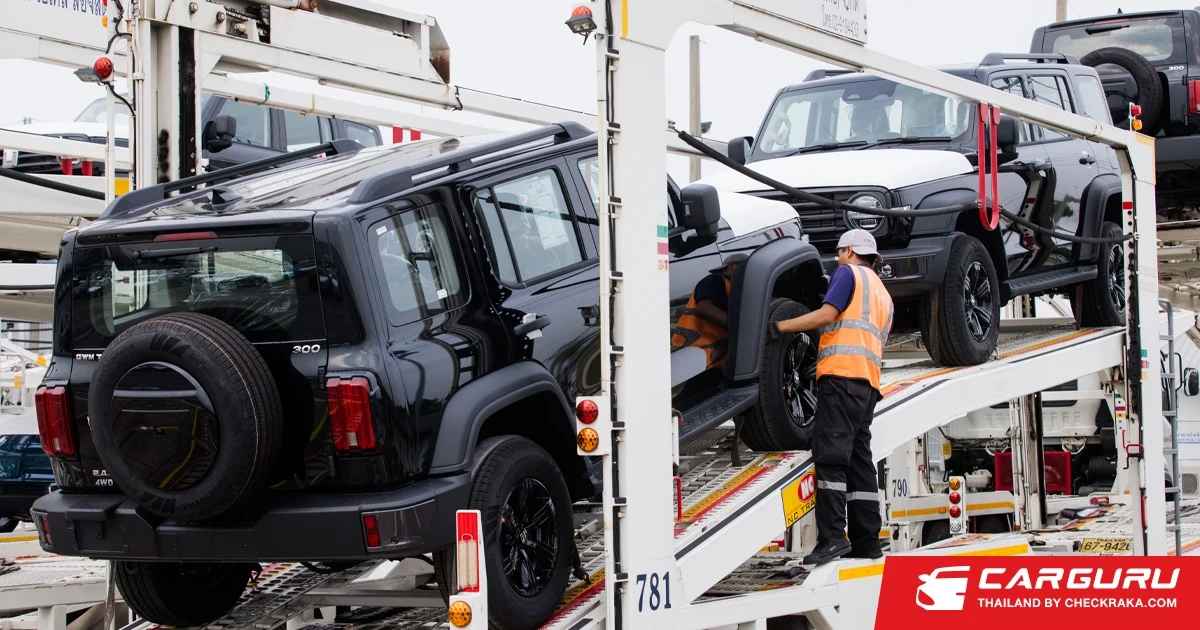 NEW GWM TANK 300 DIESEL และ ALL NEW GWM HAVAL H6 ล็อตแรกกว่า 500 คัน ออกจากสายการผลิต สู่ GWM พาร์ทเนอร์ สโตร์ พร้อมส่งมอบและให้ทดลองขับแล้ววันนี้