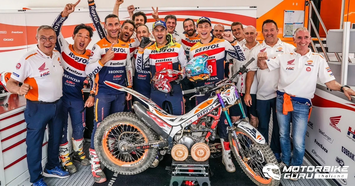 Repsol Honda Team ผลงานเหนือชั้น! กวาด 4 วินเนอร์ติด รั้งจ่าฝูงตารางคะแนนสะสม TrialGP 2024