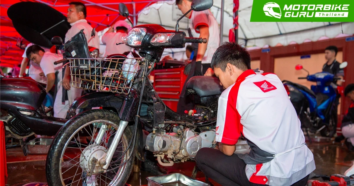ไทยฮอนด้า แนะเคล็ดลับดูแลรถจักรยานยนต์หลังน้ำท่วม