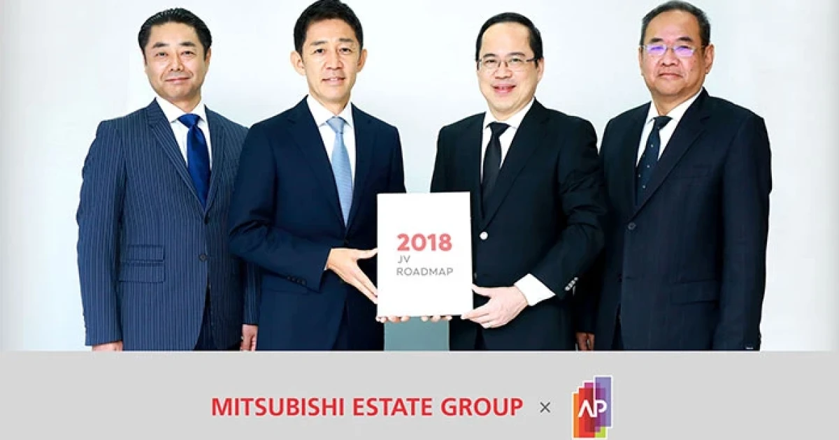 AP ผนึกกำลัง มิตซูบิชิ เอสเตท เดินหน้าลงทุนต่อเนื่อง 4 คอนโดใหม่ มูลค่าโครงการร่วมทุน 5 ปีสูงกว่า 74,430 ลบ.