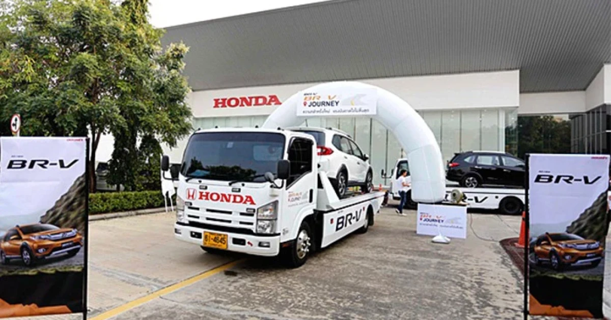 ฮอนด้า กระแสแรงส่งคาราวาน บีอาร์-วี จัดกิจกรรมทั่วประเทศ