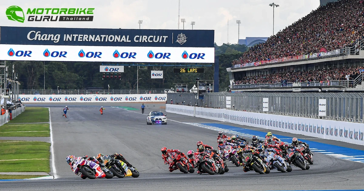 โออาร์ ไทยแลนด์ กรังด์ปรีซ์ ประสบความสำเร็จอย่างยิ่งใหญ่ด้วยยอดผู้ชมทะลุ 1.79 แสนคน โดย มาร์ติน ฟอร์มโหดเหมาชัย ด้าน ก้อง-สมเกียรติ สร้างประวัติศาสตร์บิดคว้าโพเดียมในโฮมเรซ