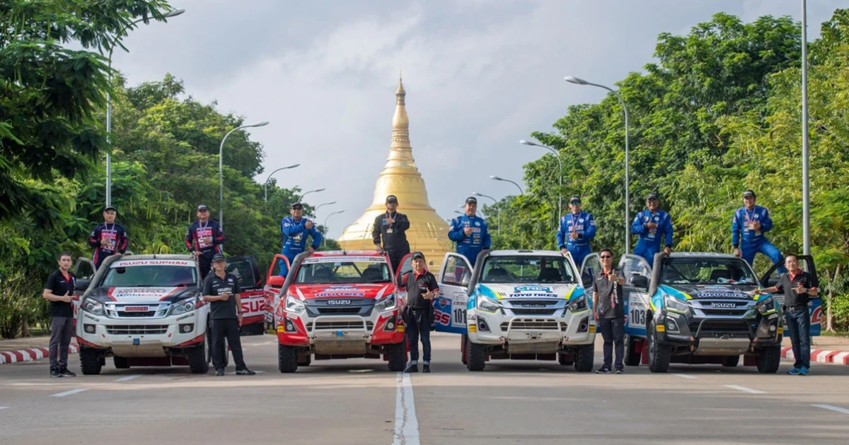 อีซูซุดีแมคซ์ วี-ครอส คว้าแชมป์ 5 ปีซ้อน เอเชียครอสคันทรีแรลลี่ 2019 กว่า 2,300 กิโลเมตร
