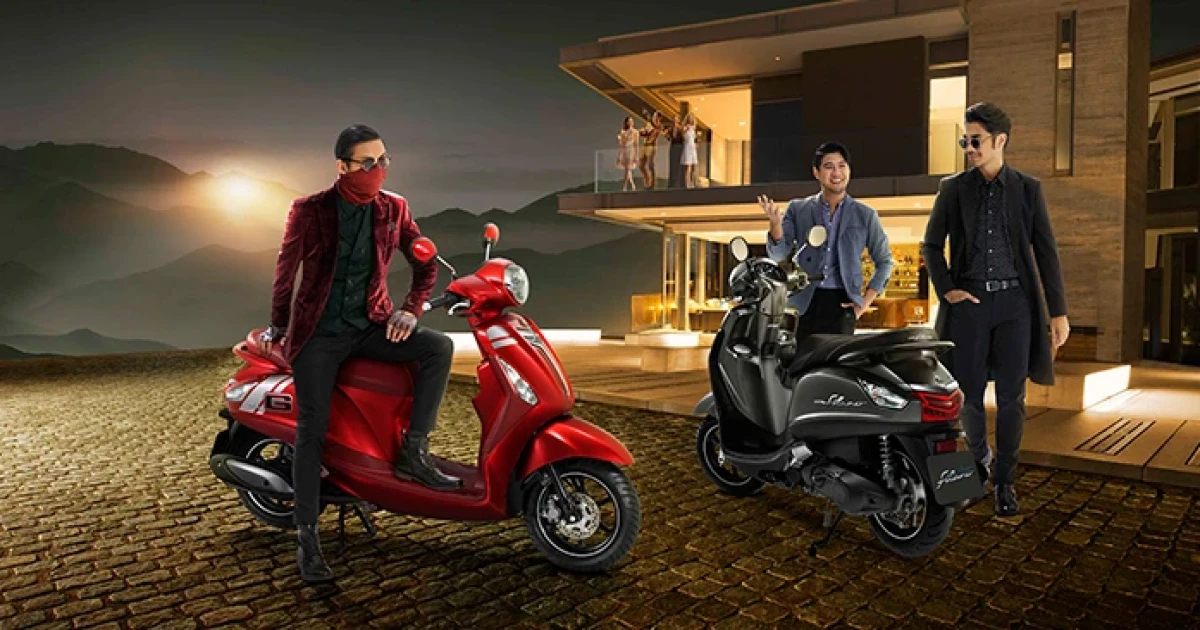 ยามาฮ่า แกรนด์ ฟีลาโน่ ใหม่ NEW CHARM of HIGH STYLE เสน่ห์ของสีสันใหม่สไตล์ไฮคลาส