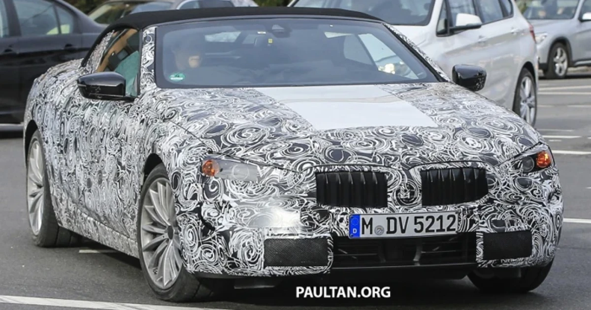 ภาพหลุดล่าสุดของ BMW ซีรีส์ 8 ขณะวิ่งทดสอบ