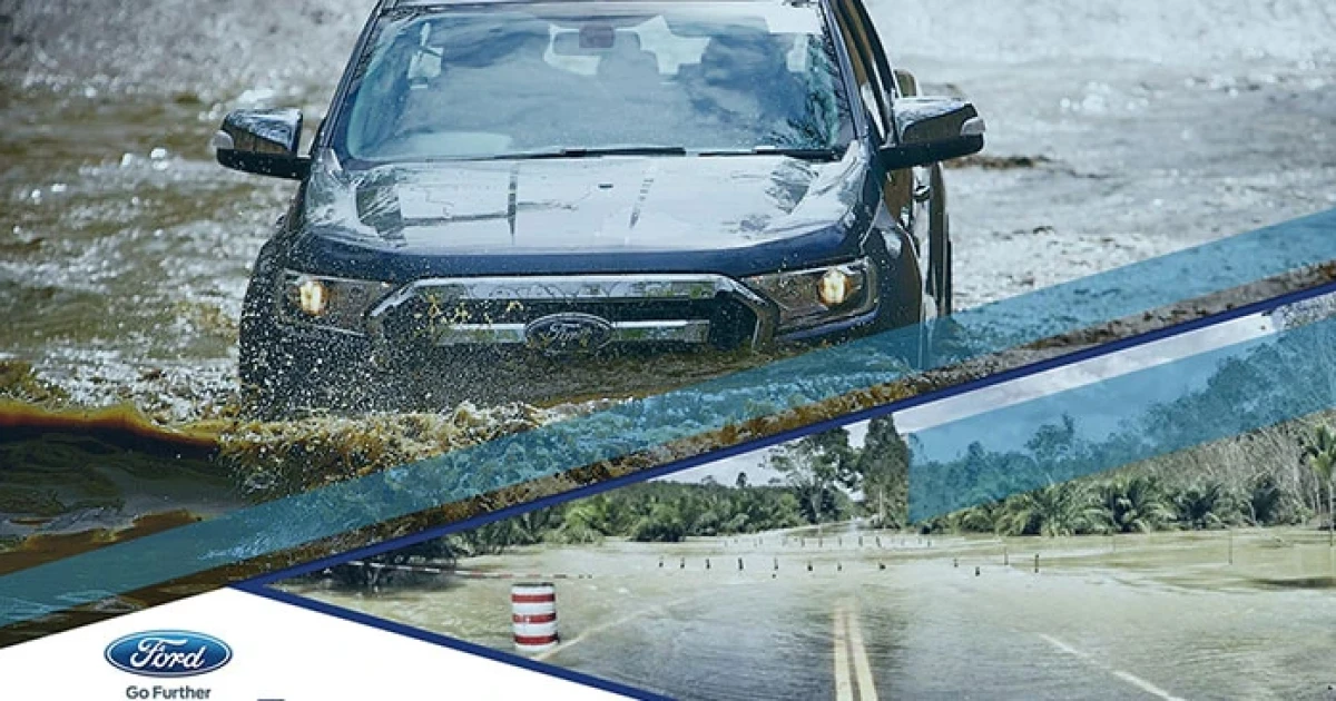 Ford แบ่งเบาผู้ประสบอุทกภัย เช็คทั่วไปฟรี 30 รายการ พร้อมส่วนลดค่าแรงและค่าอะไหล่ 30%