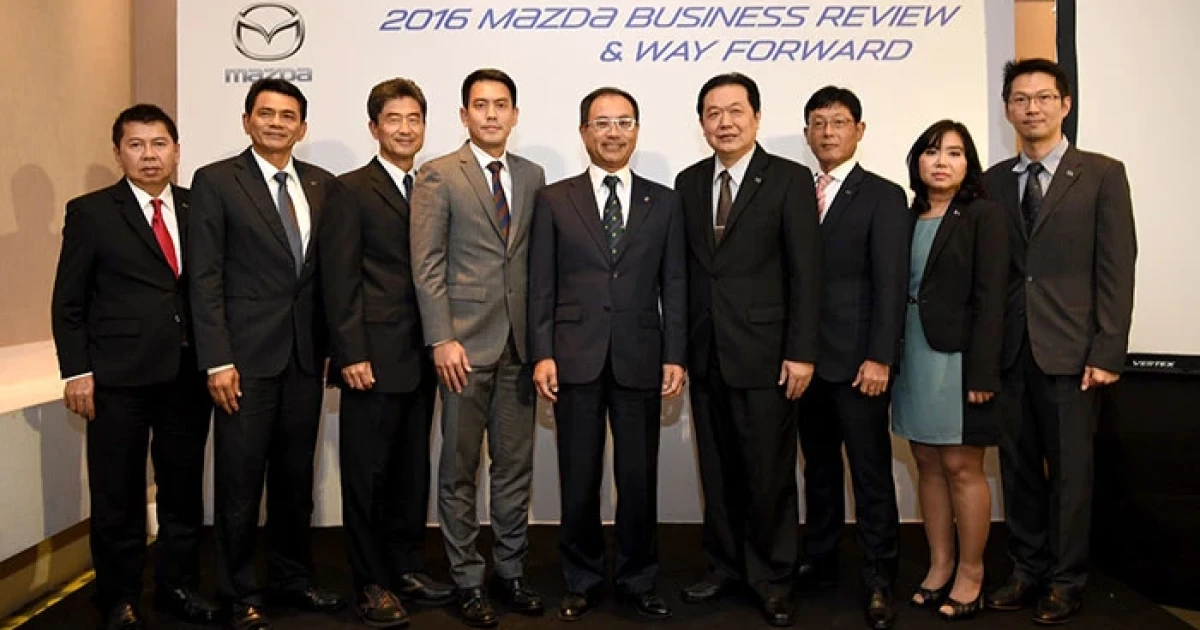 Mazda โต 15% สูงสุดในตลาด ขายกว่า 4 หมื่นคัน ปีนี้เตรียมส่งอีก 7 รุ่นลุยตลาด ตั้งเป้าเพิ่มอีก 10%