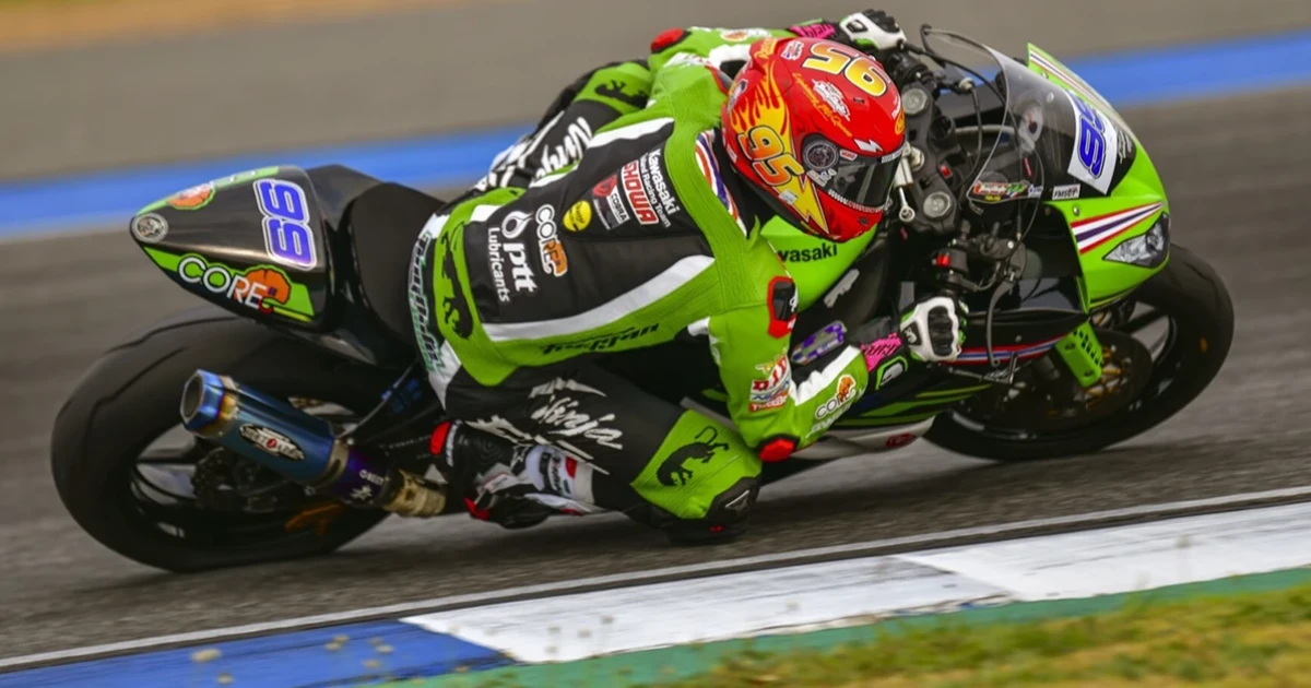 Core Kawasaki Thailand Racing Team นำโดย ติ๊งโน๊ตคว้าท็อป 5 รายการ "WSBK" หนึ่งเดียวในไทย!