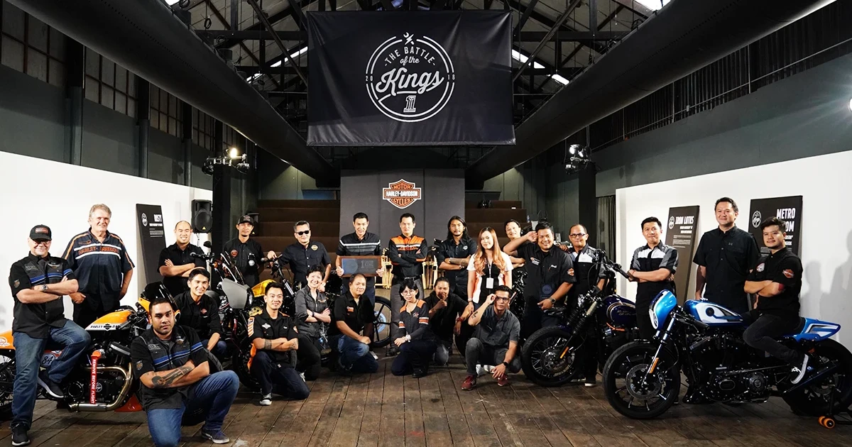 ฮาร์ลีย์-เดวิดสัน ประกาศผู้ชนะ BATTLE OF THE KINGS 2018 ครั้งแรกของเมืองไทย