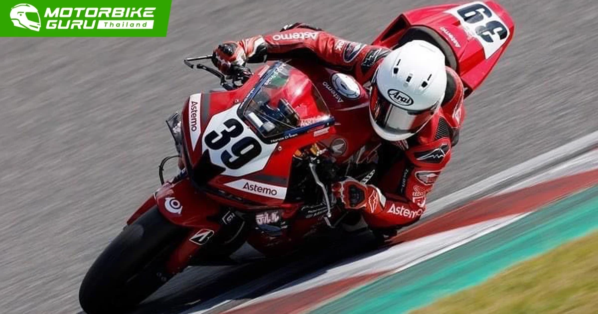 มุกข์-มุกข์ลดา ควง Honda CBR600RR เก็บอันดับคว้าคะแนนสะสมศึกออลเจแปน 2022 เรซปิดฤดูกาล