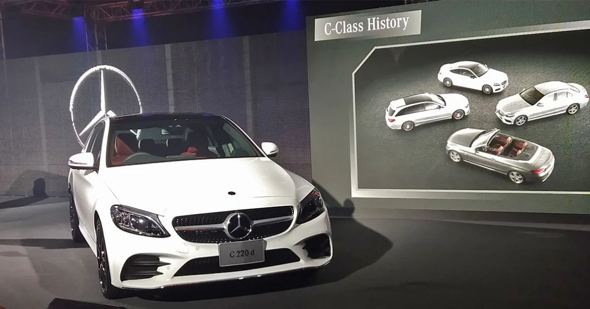 C-Class โฉมใหม่ ในราคาเริ่มต้น 2,349,000 บาท