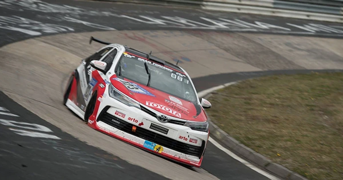 Toyota Corolla Altis ขึ้นอันดับ 1 รอบคัดเลือก ADAC Zurich 24h. Nurburgring 2017