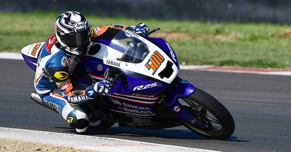 นักบิดทีม Yamaha Thailand สู้สุดใจจบโพเดี้ยมศึกชิงแชมป์เอเชีย สนาม 5