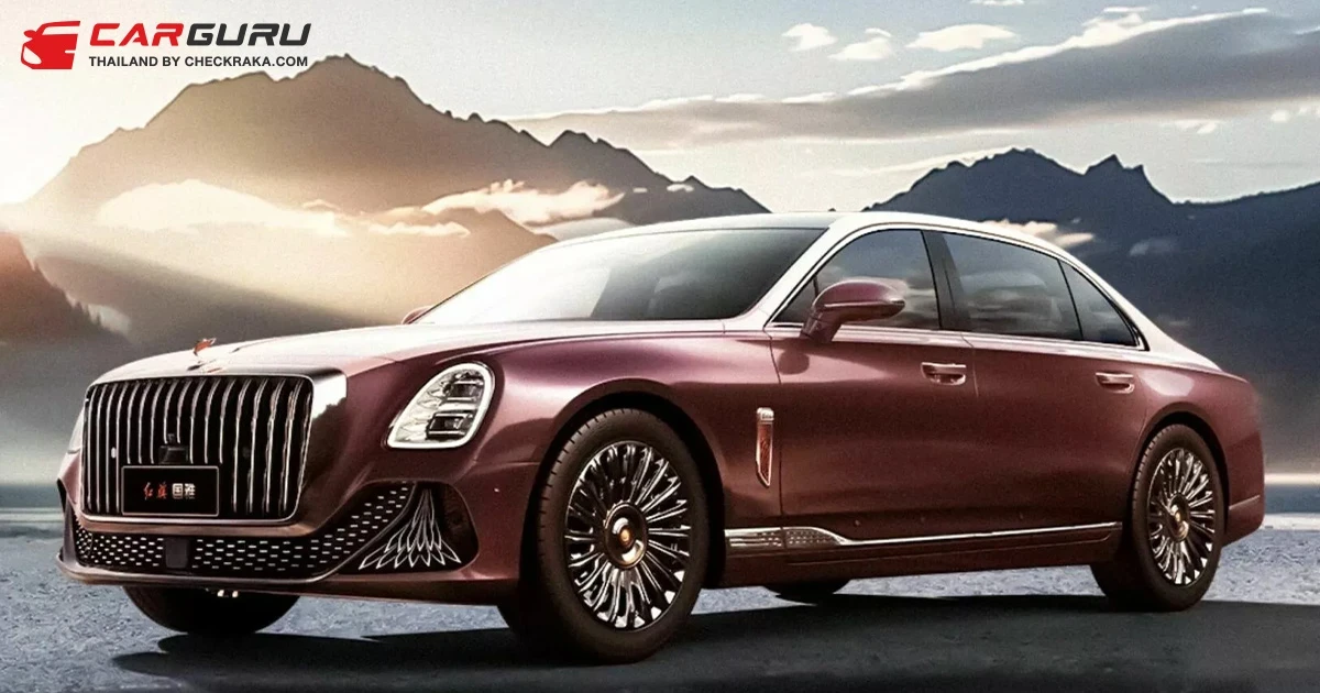 สัมผัสอย่างท่านผู้นำ Hongqi Guoya ซีดานหรู เปิดให้จองสำหรับลูกค้านอกประเทศจีนแล้ว