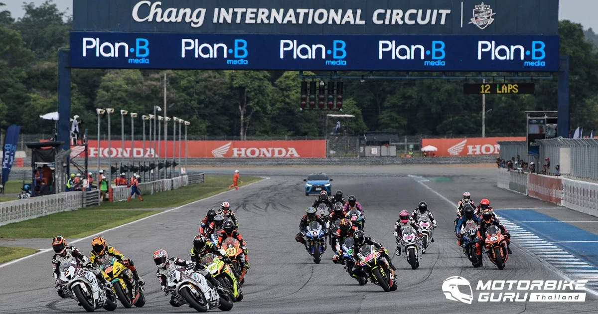 ศึกสองล้อชิงแชมป์ประเทศไทย แพลน-บี มีเดีย บีอาร์ไอซี ซูเปอร์ไบค์ แชมเปียนชิพ 2024 ปิดฉากสนาม 3 ยิ่งใหญ่! โดย บอล-จักรกฤษณ์ พลิกขึ้นจ่าฝูงคะแนนสะสม