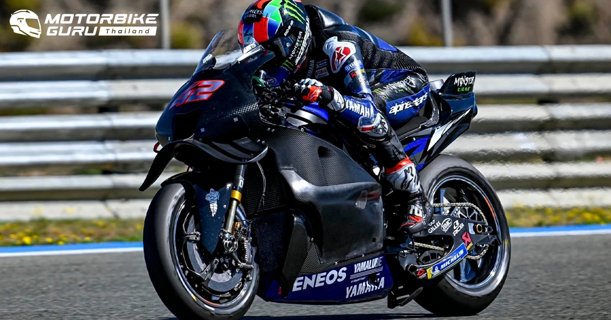 ยามาฮ่า อัพเกรดชิ้นส่วนแอโรไดนามิคส์เวอร์ชัน 2 ให้รถแข่ง M1 ลุยศึก คาตาลัน จีพี