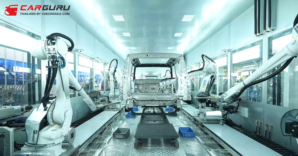 JAECOO เปิดไฮไลท์ฐานผลิต JAECOO 6 SUV ออฟโรดไฟฟ้า 100% ในประเทศจีน