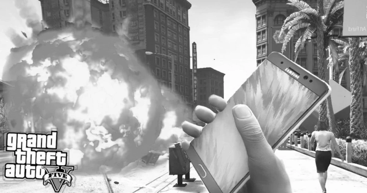 Samsung ยื่นเรื่องขอให้ Youtube ลบคลิปเกม GTA ที่ Mod ระเบิดเป็น Galaxy Note 7