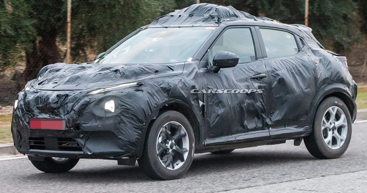 Spy Shot! รถนิสสัน จู๊คใหม่ 2020 วิ่งทดสอบแล้ว รูปทรงยังคล้ายเดิมแม้ Plat Form ใหม่