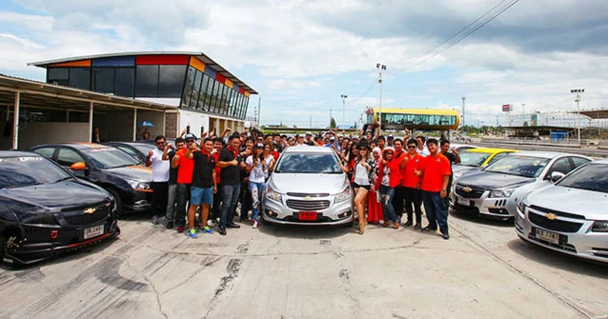 กลุ่มผู้ใช้ครูซพิสูจน์สมรรถนะ "อะเมซิ่ง นิว เชฟโรเลต ครูซ"