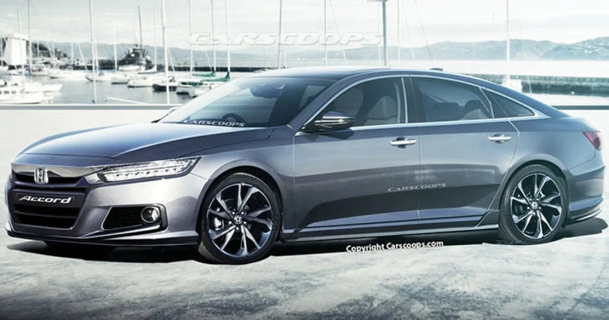 Honda Accord ใหม่ 2018 เมินวี 6 คบ 2.0 ลิตร เทอร์โบจาก Civic Type R