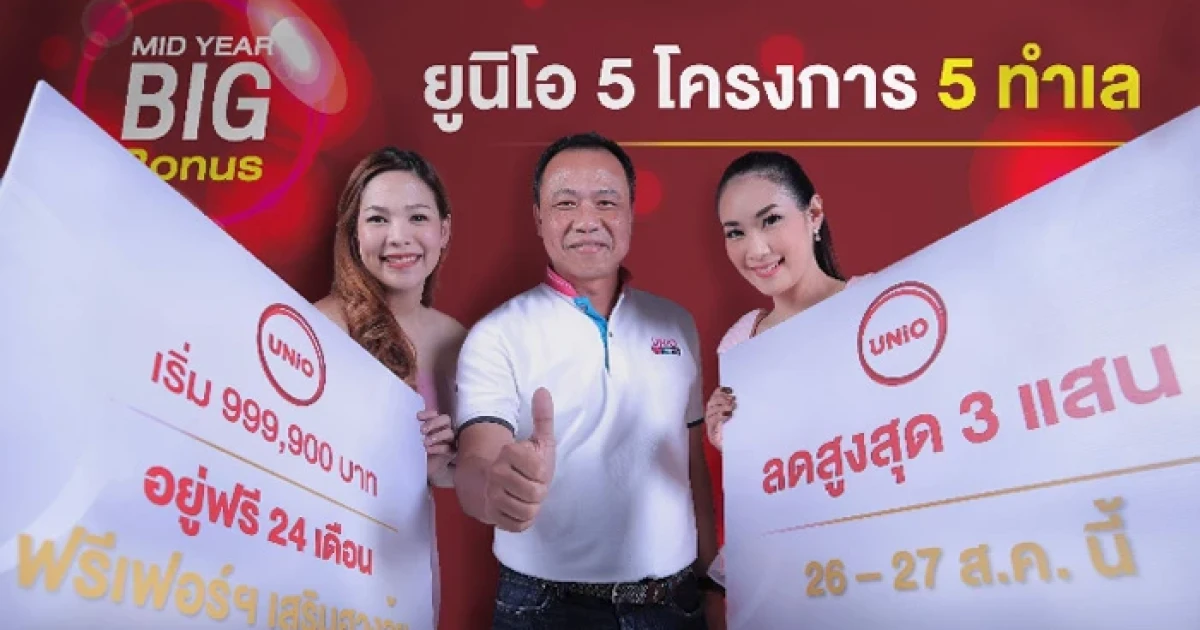 เฮลิกซ์ ส่งแคมเปญสุดพิเศษ Mid-Year Big Bonus 5 โครงการ 5 ทำเล เอาใจลูกค้า