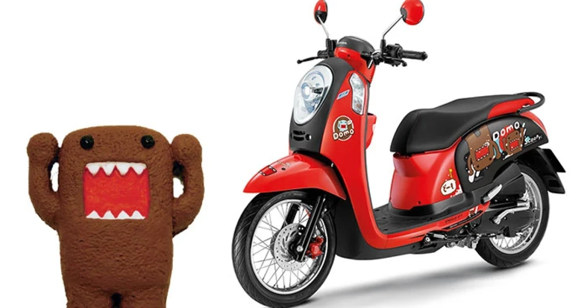 Honda เอาใจวัยรุ่น เปิดตัว Scoopy-i Domo-Kun Limited Edition จำนวนจำกัด 2,000 คันเท่านั้น