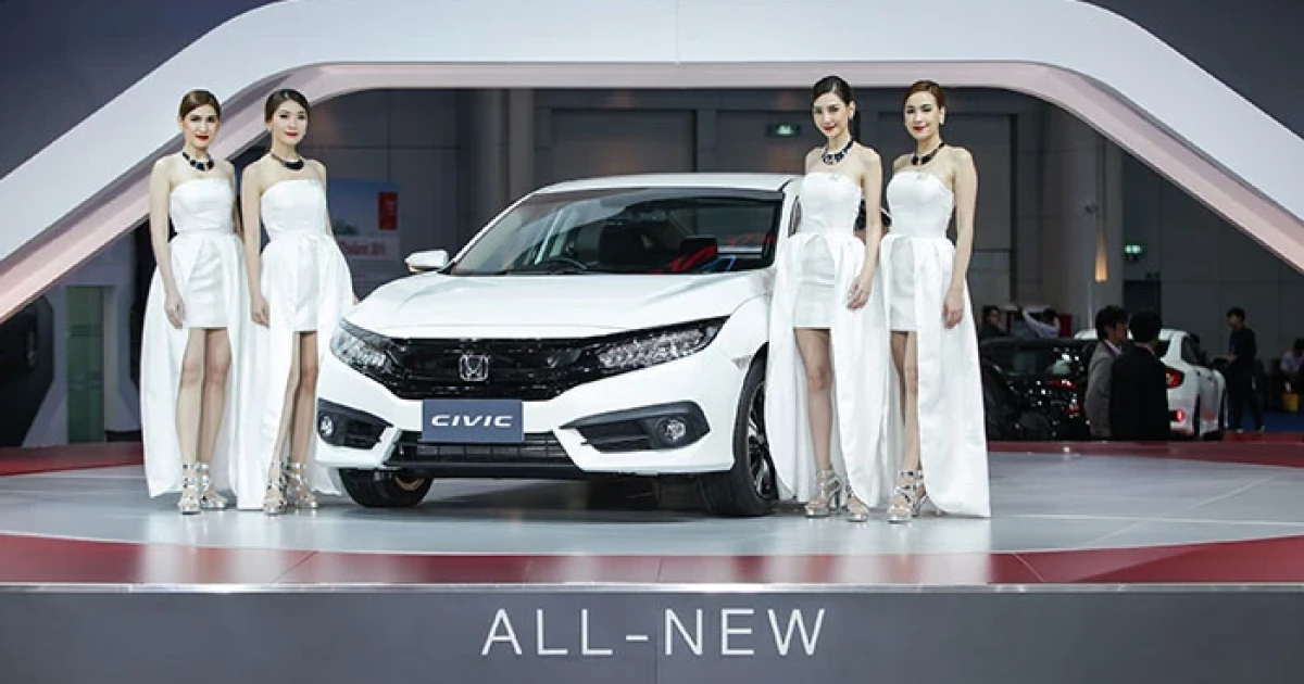 Honda พลิกโฉม บูธจัดแสดงรถยนต์แนวคิดใหม่ ต้อนรับ ซีวิค เจเนอเรชั่นที่ 10 ในงานมอเตอร์โชว์ 2016