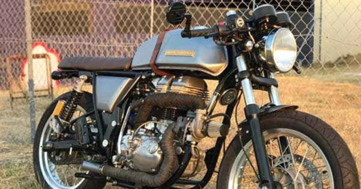 จับ Royal Enfield Continental GT เพิ่มพลังเทอร์โบ 42 แรงม้า