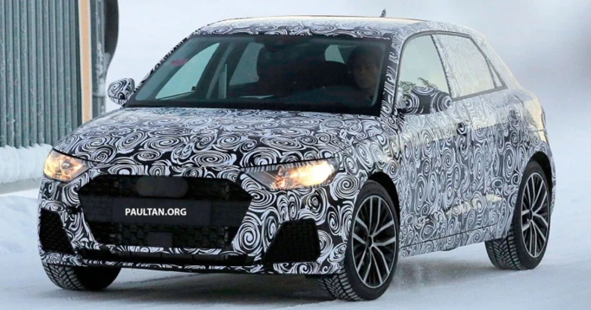 ภาพหลุด Audi A1 ขณะวิ่งทดสอบ