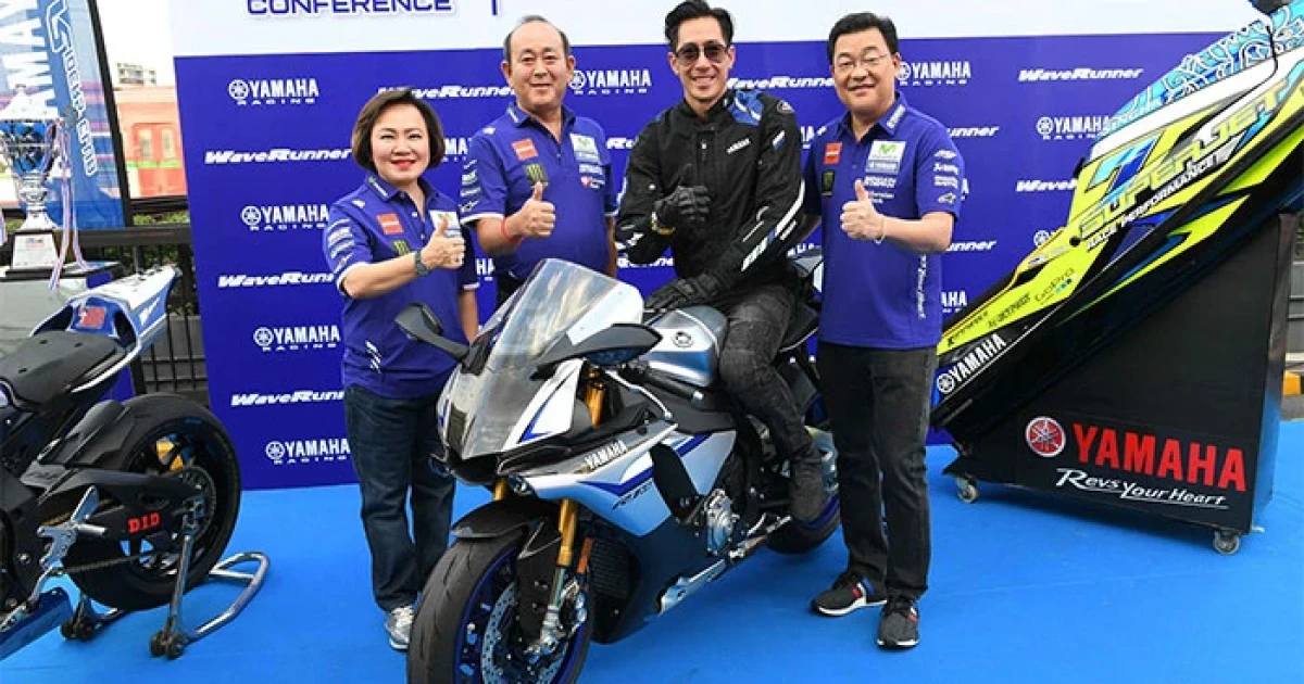 ยามาฮ่า เซ็นสัญญา เจ-เจตริน วรรธนะสิน เป็น Brand Ambassador WaveRunner และ Riders' club