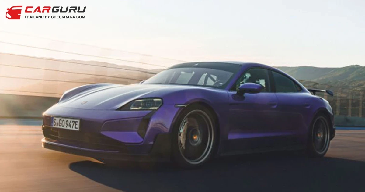 Porsche เร่งเปลี่ยนมาขายรถยนต์ไฟฟ้าเร็วกว่าเดิม เพราะหลายประเทศเลิกขายรถน้ำมันแล้ว