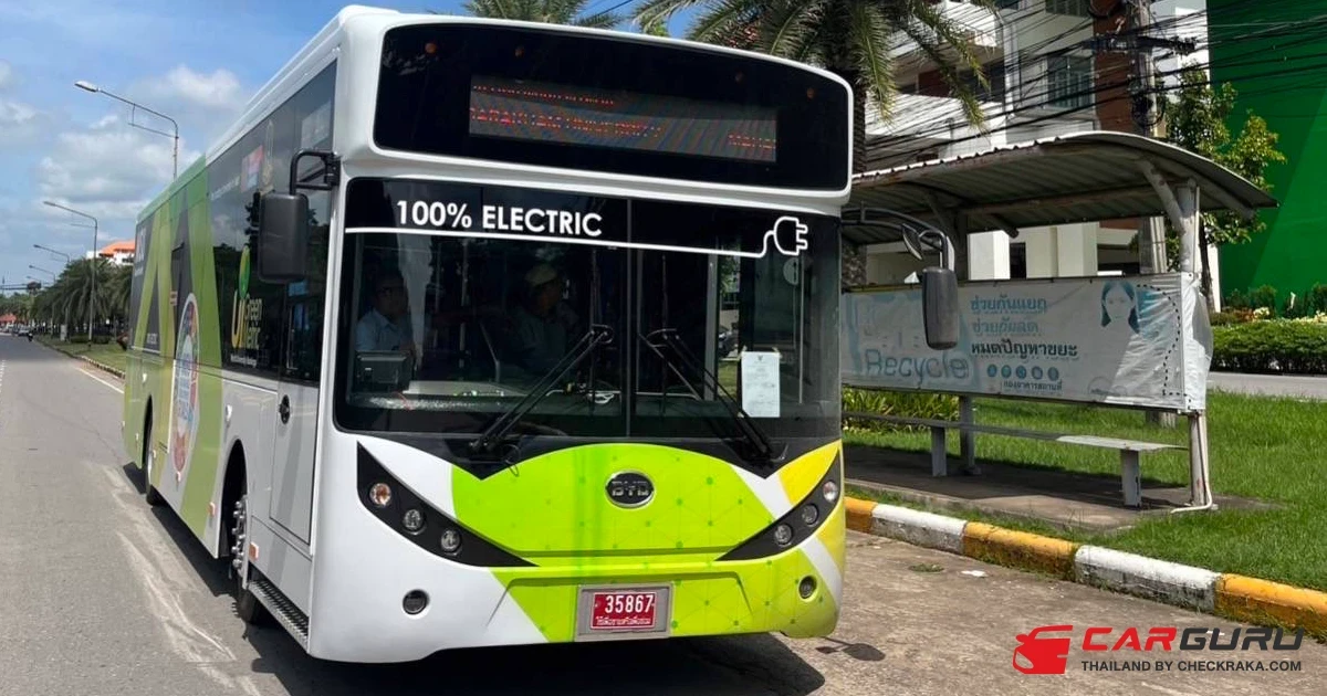 เรเว่ คอมเมอร์เชียล วีฮิเคิลส์ ส่งมอบรถบัสไฟฟ้า BYD 4 คัน ให้แก่ มหาวิทยาลัยมหาสารคาม ตามยุทธศาสตร์มหาวิทยาลัยอัจฉริยะ