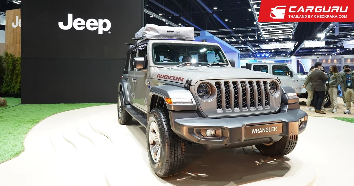 JEEP ยกทัพบุกงานมอเตอร์โชว์ 2023 แปลงโฉมรุ่นฮิต Wrangler Rubicon 2 สไตล์ Monster-Urban Edition ลุยภารกิจผจญภัยสู่โลกกว้าง