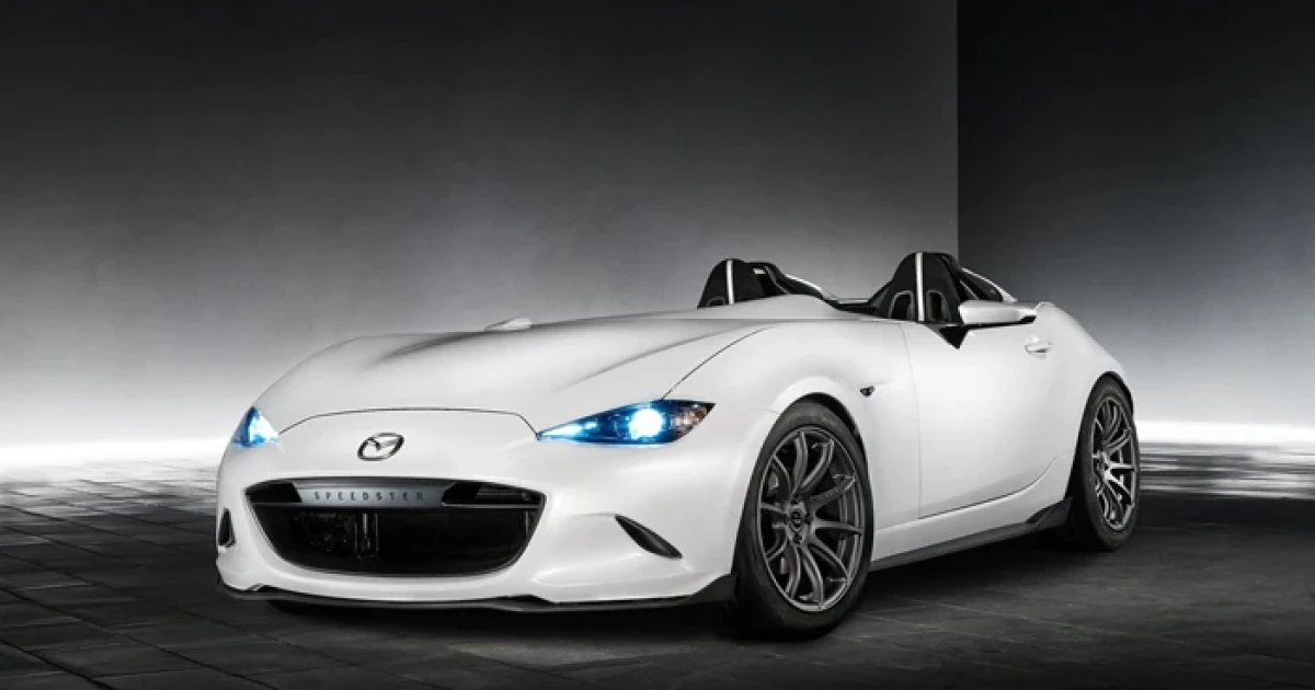 Mazda เผยโฉม 2 เวอร์ชันใหม่ MX-5 Speedster Evolution และ MX-5 RF Kuro Concept